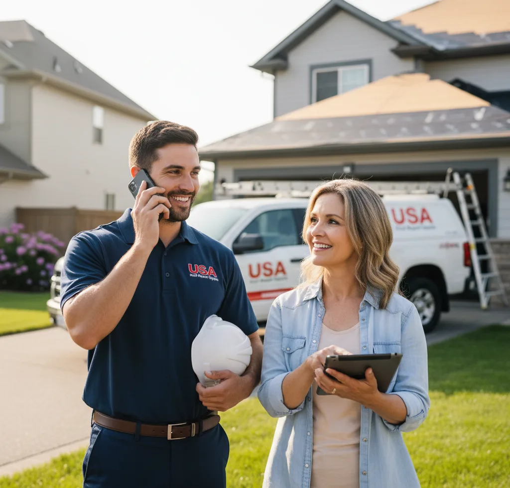 USA Roof Repair Experts customer support in Biglerville